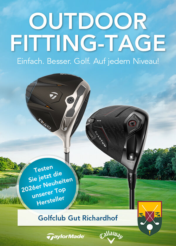 TaylorMade & Callaway Outdoor Fitting-Tage